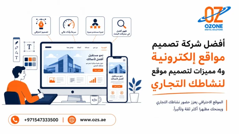 أفضل شركة تصميم مواقع إلكترونية و4 مميزات لتصميم موقع لنشاطك التجاري