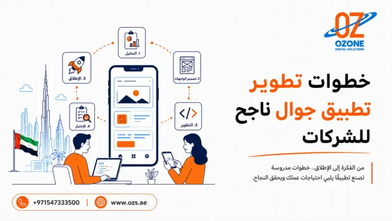 خطوات تطوير تطبيق جوال ناجح للشركات